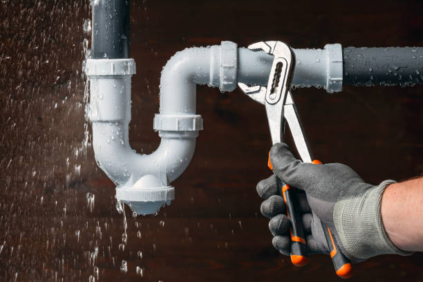 Professional Plumbing technician working in Hurdle Mills, NC